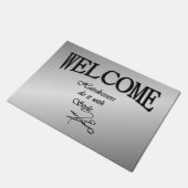 理容師が歓迎してそれを行うスタイル ドアマット (アングル)