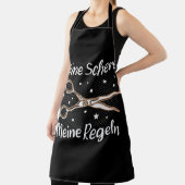 理容師と美容師、鋏、ルール エプロン (インサイチュ)