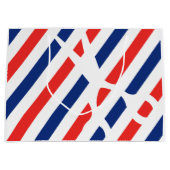 理容師のはさみ ラージペーパーバッグ (正面)