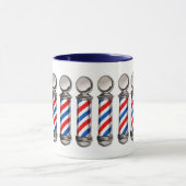 理容師のポーランド人のコーヒー・マグ マグカップ (中央)