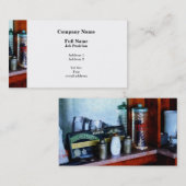 理容師の供給 名刺 (正面/裏面)