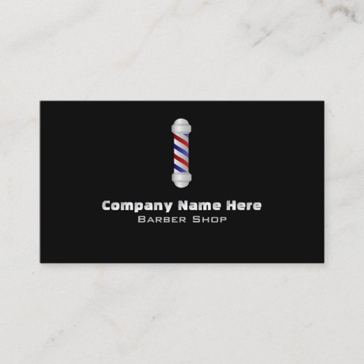 理容師の名刺 名刺 (正面)