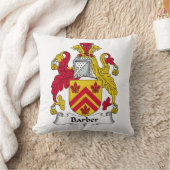 理容師の家紋 クッション (ブランケット)