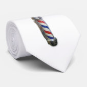 理容師の棒のタイ ネクタイ (ロール)