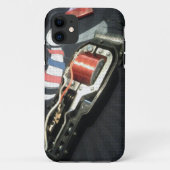 理容師の毛のClippers IPhone5の例 Case-Mate iPhoneケース (裏面)