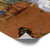 理容師の猿と猫の店 ポスター (角)