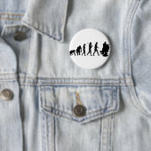 理容師の美容院の美容師 缶バッジ (インサイチュ)