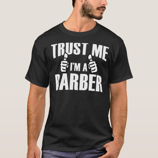理容師のTシャツ Tシャツ (正面)