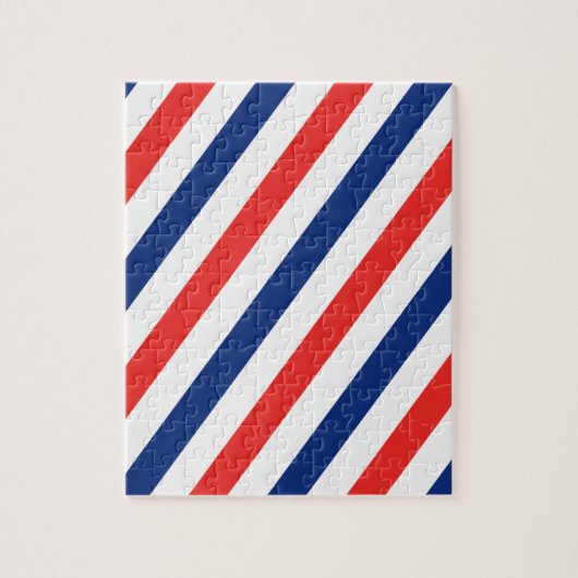 理容師は縞で飾ります ジグソーパズル (縦)