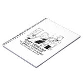 理容師またはGents美容用ノートブック ノートブック (左側)