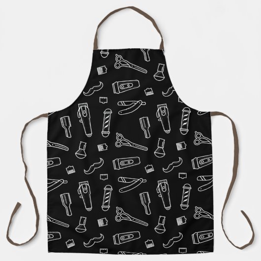 理容師エレガント理容師ショップ理容師美容師 エプロン (正面)