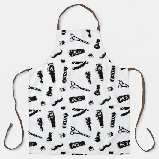 理容師エレガント理容師ショップ理容師美容師 エプロン (正面)
