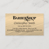 理容師カスタムショップ名刺 名刺 (裏面)