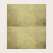 理容師カミソリ&金ゴールドブラックプロフェッショナル折り畳み 名刺 (内部フラット)