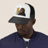 理容師キャット&チルゴリラステッカー キャップ (インサイチュ)