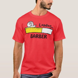理容師クラシック装填用Tシャツ Tシャツ