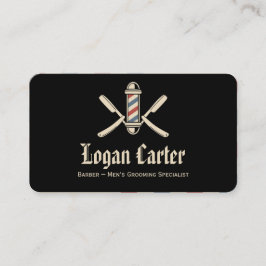 理容師グルーミング専門業者名刺 名刺