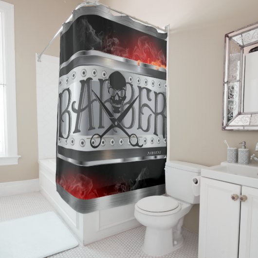 理容師シャワーカーテン シャワーカーテン (インサイチュ)