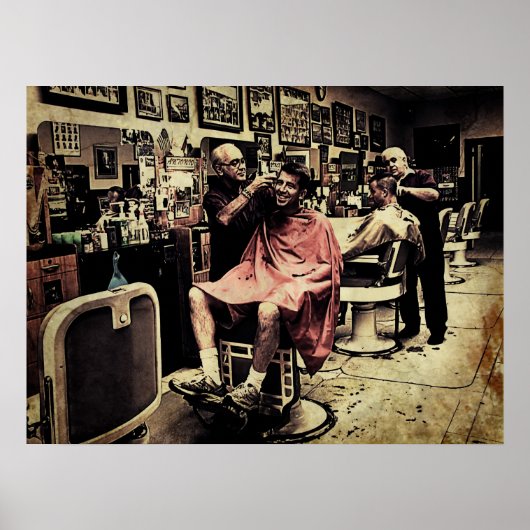 理容師ショップカルテット ポスター (正面)