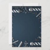 理容師ショップグランドオープニング招待状 シーズンカード (裏面)