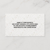 理容師ショップツールパターン 名刺 (裏面)