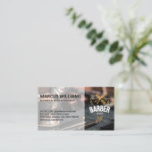 理容師ショップツール | ワークステーション 名刺 (スタンド正面)