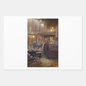 理容師ショップバイKlx ラッピングペーパーシート (正面2)