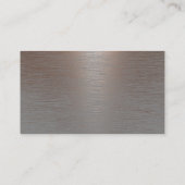 理容師ショップバーバーバーショッププロフェッショナルメタルロイヤリティ ロイヤリティカード (裏面)