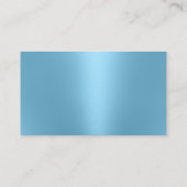 理容師ショップバーバーモダンショップブルーロイヤリティ ロイヤリティカード (裏面)