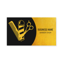 理容師ショップブモダンラック&金ゴールド美容師