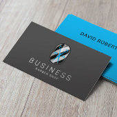 理容師ショップブルーシザーダエレガントーク美容師 名刺