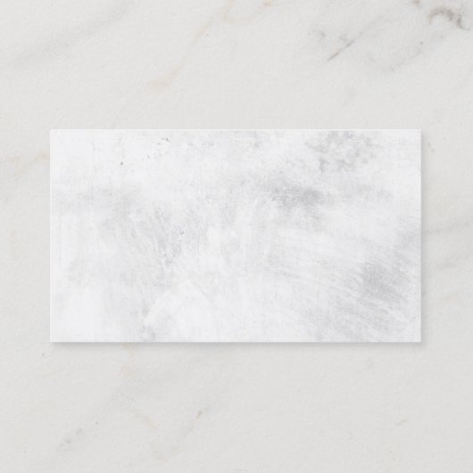 理容師ショッププロフェッショナルヘアクリッパーダークメタル 名刺 (裏面)