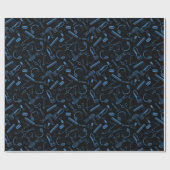 理容師ショップヘアカット美容師ツールギフト ラッピングペーパー (フラット)