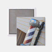 理容師ショップポールマグネット マグネット (正面/裏面)