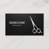理容師ショップマモダンットブラック美容師 名刺 (正面)