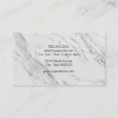 理容師ショップマーブルモノグラム 名刺 (裏面)