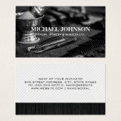 理容師ショップワークステーション (正面&裏面)