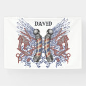 理容師ショップ美容師のパーソナライズ 横断幕 (横)