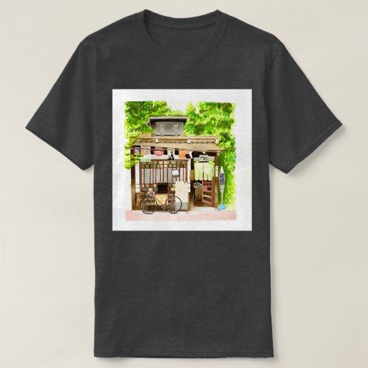 理容師ショップ41 Tシャツ (デザイン正面)