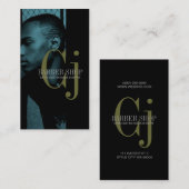 理容師ショップ、サロン名刺 名刺 (正面/裏面)