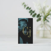 理容師ショップ、サロン名刺 名刺 (スタンド正面)