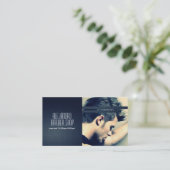 理容師ショップ、サロン名刺 名刺 (スタンド正面)