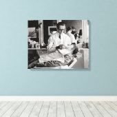 理容師ショップ， 1923 キャンバスプリント (インサイチュ (ウッドフロア))