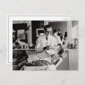 理容師ショップ， 1923 ポストカード (正面/裏面)