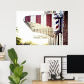 理容師ショップ{poster} ポスター (ホームオフィス)