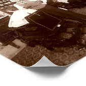 理容師ショップca. 1910 ポスター (角)