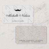 理容師ストレートブレードパターン 名刺 (正面/裏面)