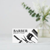 理容師ツールは名刺を作成します 名刺 (スタンド正面)