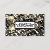 理容師ツール |パターン 名刺 (裏面)