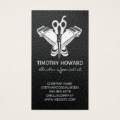 理容師ツール |レザー (正面)